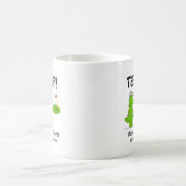Mug Dinosaure de golf à la retraite (Centre)