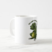 Mug Dinosaure de Grumpysaurus étant grincheux ! (Devant gauche)