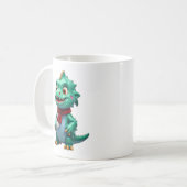 Mug Dinosaure de Noël (Devant gauche)
