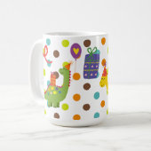 Mug Dinosaure Delight : Roar-iffic Café Mug! (Devant gauche)