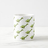 Mug Dinosaure Dessin de dessin Brontosaurus (Centre)
