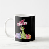 Mug Dinosaure dit Joyeuses Pâques Premium Tri-blend  (Gauche)