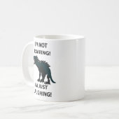 Mug Dinosaure drôle (Devant gauche)