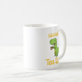 Mug Dinosaure Drôle Boire Thé Rex Tyrannosaurus (Devant droit)