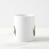 Mug Dinosaure drôle de T-Rex jouant le piano (Centre)