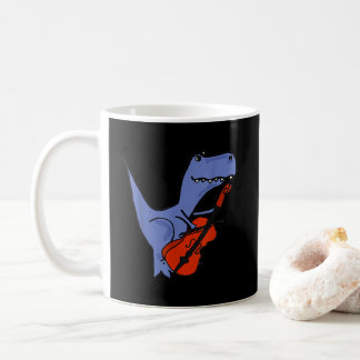 Mug Dinosaure Drôle Jouer Cello