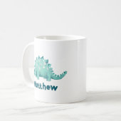 Mug Dinosaure enfants stegosaurus (Devant gauche)