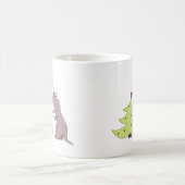 Mug Dinosaure et sapin de Noël (Centre)