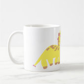 Mug Dinosaure et une GIRAFE (Gauche)