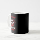 Mug Dinosaure Faith Hope Loin CERVEAU ANÉURYSME Sensib (Devant gauche)