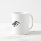 Mug dinosaure mangeant des poissons de Jésus (Devant droit)