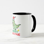 Mug dinosaure merry xmas (Devant droit)