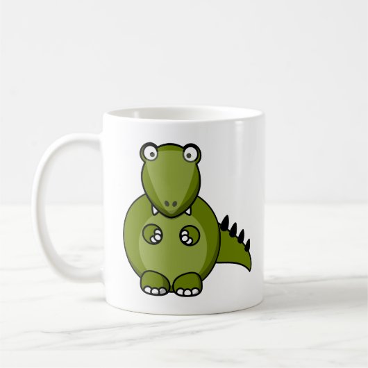 Mug Dinosaure mignon et coloré (Gauche)
