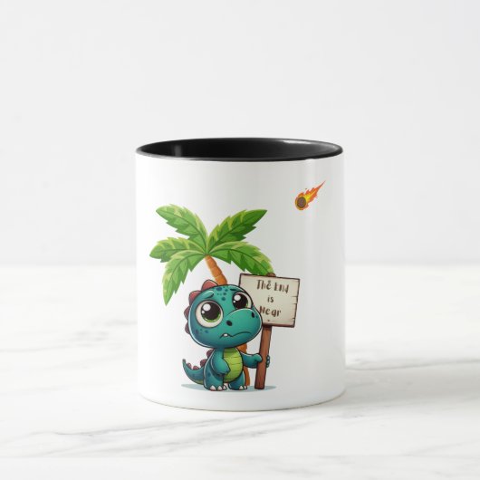 Mug dinosaure mignon et drôle (Centre)