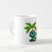 Mug dinosaure mignon et drôle (Devant gauche)