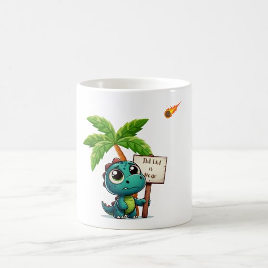 Mug dinosaure mignon et drôle (Centre)