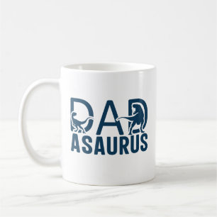 Mug Dinosaure Papa Asaurus Dino Lover T Rex Papa Dino