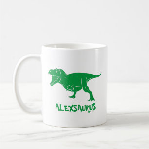 Mug Dinosaure Personnalisé, Cadeau Amusant pour En
