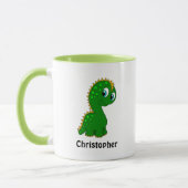 Mug Dinosaure Personnalisé Mignon (Gauche)