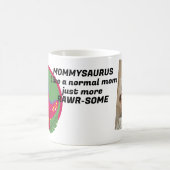 Mug Dinosaure Personnalisé Photo Et Texte (Centre)
