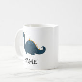 Mug Dinosaure personnalisé pour enfants (Devant gauche)