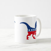 Mug Dinosaure politique (Devant droit)