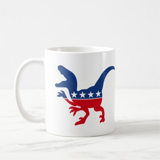 Mug Dinosaure politique (Gauche)