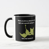 Mug Dinosaure préféré Pterodactyl Citation Amusante Mu (Gauche)