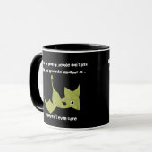 Mug Dinosaure préféré Pterodactyl Citation Amusante Mu (Devant gauche)