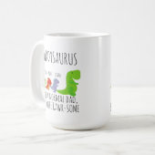 Mug Dinosaure rawr-some Daddysaurus (Devant gauche)