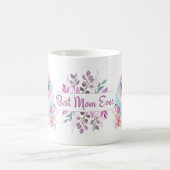 Mug Dinosaure Rose Cute Floral Meilleure Maman Jamais (Centre)
