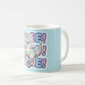 Mug Dinosaure, roue! (Devant droit)