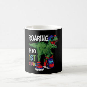 Mug Dinosaure rugissant en 1re année Cadeau de rentrée