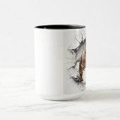 Mug Dinosaure sortant de la grotte (Centre)