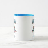 Mug dinosaure T-Rex personnalisé (Centre)