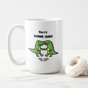 Mug Dinosaure Valentines