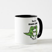 Mug Dinosaure valentines (Devant droit)