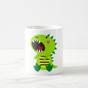 Mug Dinosaure vert RAWR