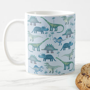 Mug Dinosaures bleu
