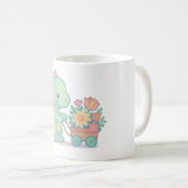 Mug Dinosaures colorés - Dessin Dino De (Devant droit)