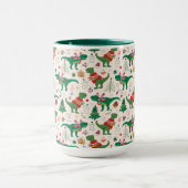 Mug Dinosaures dans Sweaters Motif de Noël (Centre)