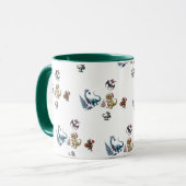 Mug Dinosaures de Noël (Devant gauche)