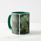 Mug Dinosaures vintages, Centrosaurus dans la jungle (Devant gauche)