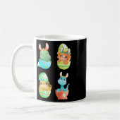 Mug Dinosaurs Hatch Out Of Easter Eggs  (Gauche)