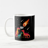 Mug Dinosaurs Meteorite Sarcastic This Is Fine Funny (Gauche)