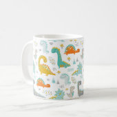 Mug Dinousaurs muette pour enfants (Devant gauche)