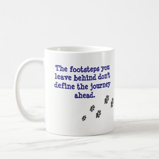 Mug d'inspiration - Continuez à bouger (Gauche)