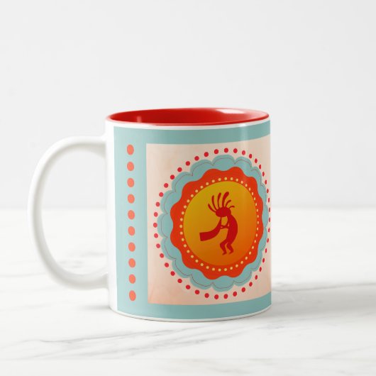 Mug d'inspiration sud-ouest de Kokopelli (Gauche)