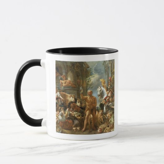 Mug Diogène recherchant un homme honnête, c.1650-55 (o (Gauche)
