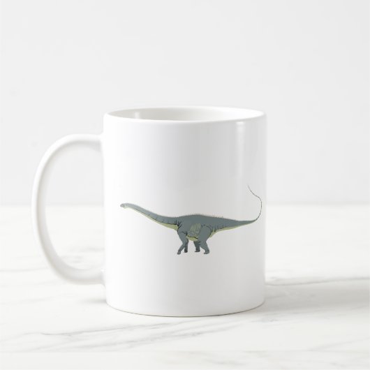 Mug Diplodocus Dinosaur (Gauche)